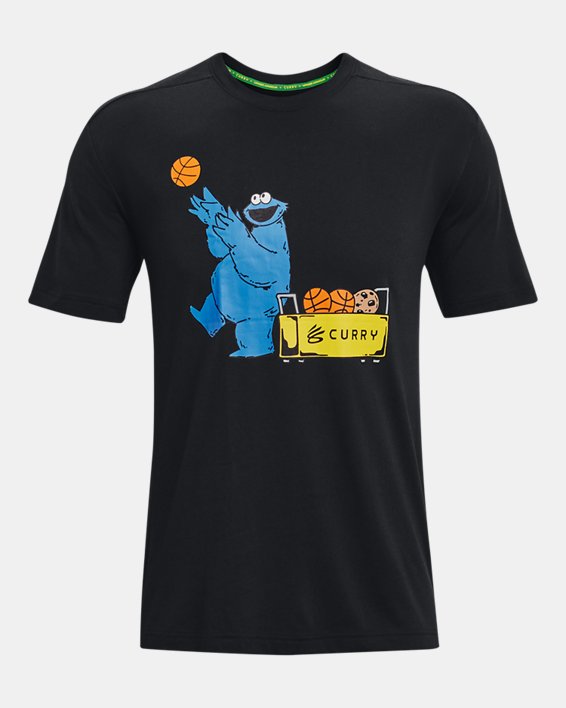 男士Curry Cookie Hoops短袖T恤, Black, pdpMainDesktop image number 5